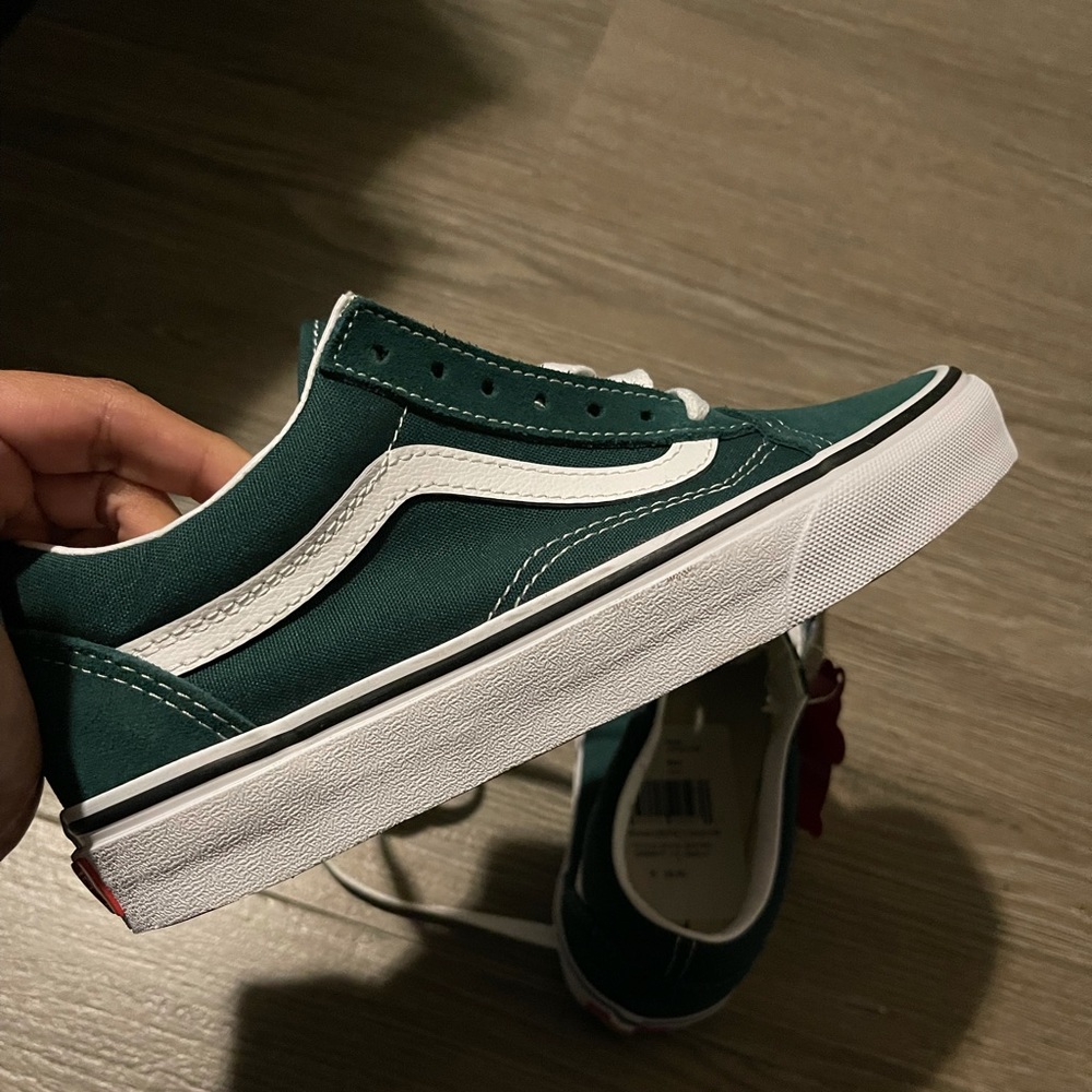 Old Skool Vans Bistro Green